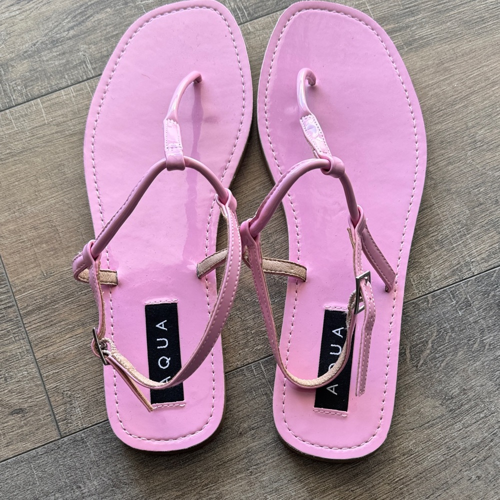 Aqua Vibrant Pink Women's Sandals